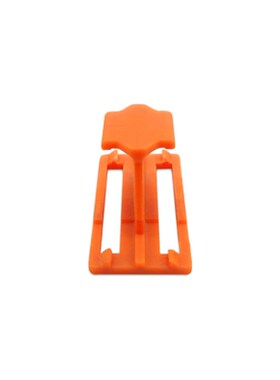 PCT-2-4快速接线端子 橙色按钮电线连接器 SPL-4夹子对接四进四出