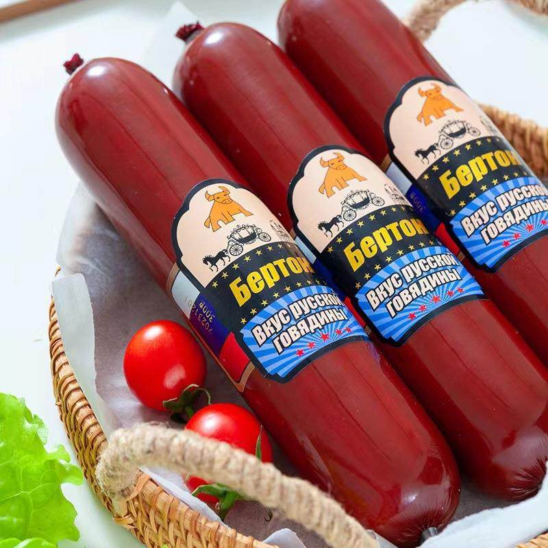 俄式风味牛筋肠180g牛肉火腿开 袋即食好吃不贵