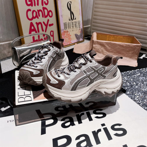 显脚小老爹鞋帅气运动鞋休闲女鞋