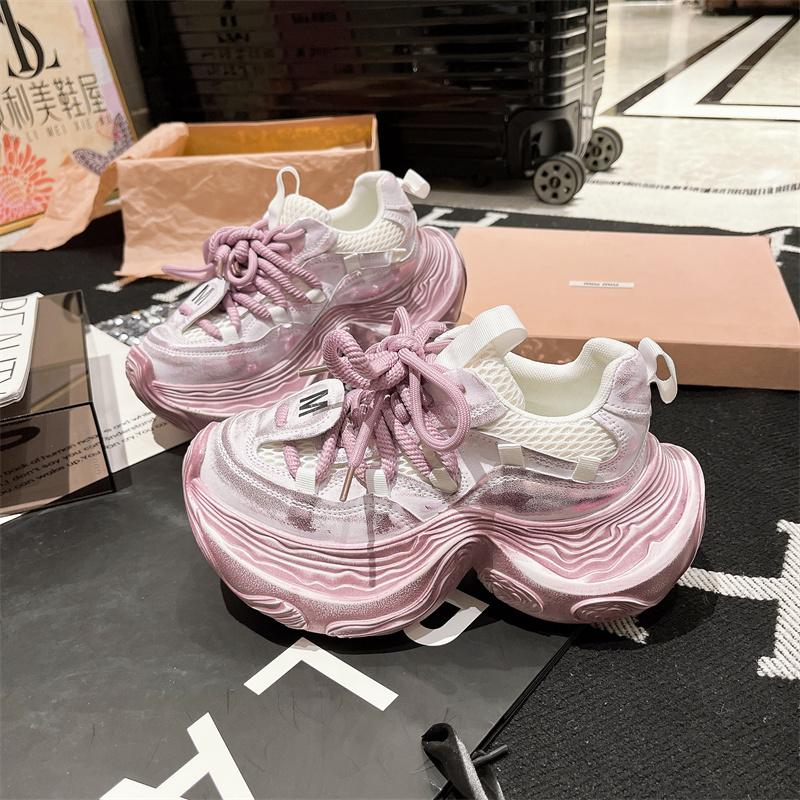 欧货爆款时尚透气老爹鞋