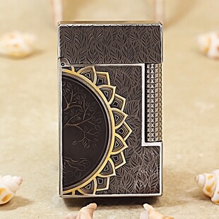 KW卡尔威登朗声打火机钢音生命之树高档礼盒送家人朋友生日礼物