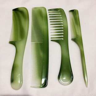 美发卷发梳头 牛筋塑料防静电梳子折不断加厚家用直发美发梳子套装
