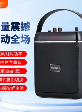 山水SS650广场舞音响户外手提便