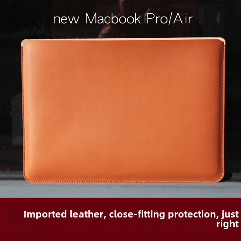 适用于苹果macbook电脑包M2内胆包M1保护皮套13/14寸pro商务横款air