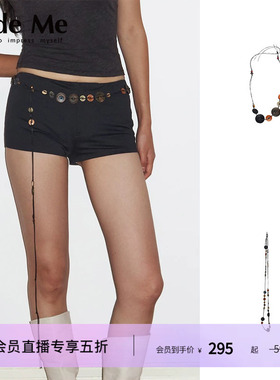 DemodeMODE纽扣项链可调节腰链