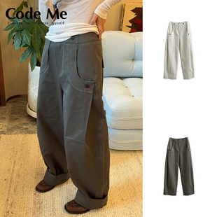 ETHOS 国内现货 工装阔腿裤 CodeMe买手店