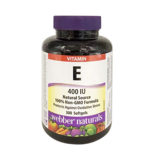 菜鸟加拿大直邮  Webber Naturals 维生素E胶囊400IU 300粒