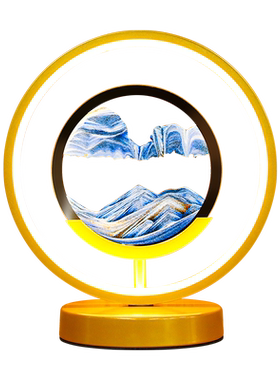 流沙画摆件创意艺术客厅酒柜