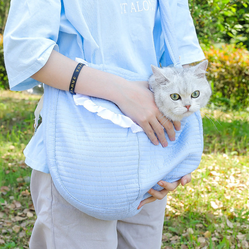 宠物背包春夏季猫猫斜跨
