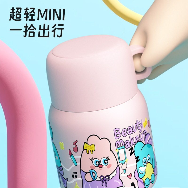 卡通焖烧壶不锈钢保温杯