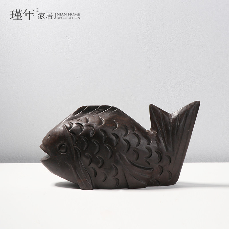 天然样板间摆件新中式