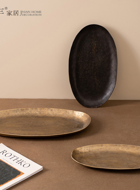 新中式创意金属托盘样板间