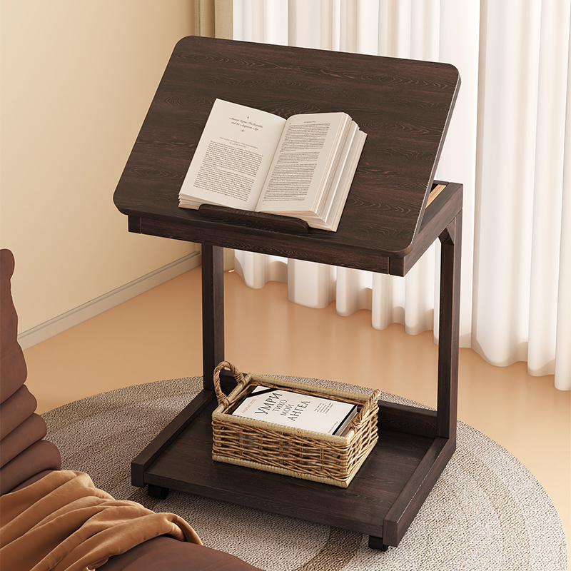 边几沙发边几可移动茶几侧边柜客厅小桌子推车置物架带轮床头边桌