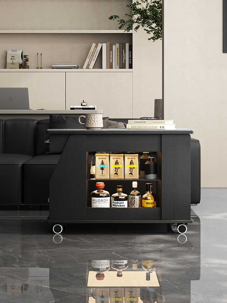 升降茶几可移动沙发边几侧边柜茶几餐桌二合一高级感创意床头边桌