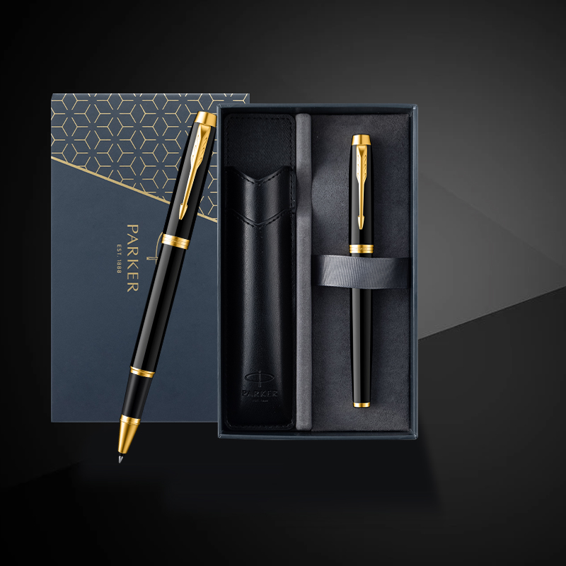 PARKER/派克签字笔商务高档送礼IM豪华宝珠笔金属笔杆精致刻字定制笔套礼盒男女可用派克品牌官方店