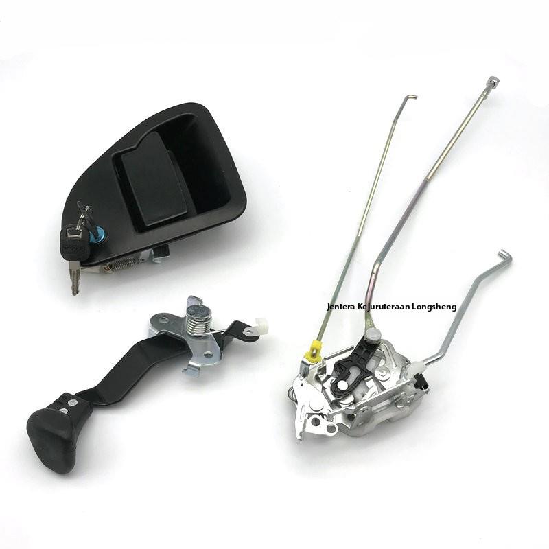 挖掘机卡特320C/D/323D/324D/329D驾驶室门锁总成 锁块外拉手内拉