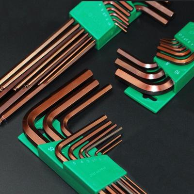 德国精选进口老A 内六角扳手套装 9件公制S2磁性加长球头内六角扳