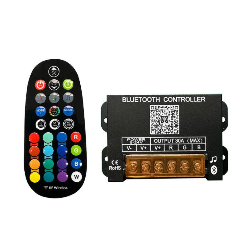 led控制器12v蓝牙手机app无线29键音乐RGB调光调色定时开关控制器