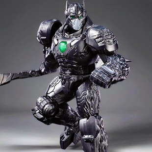 猩猩队长布鲁可积木变形金刚超越版布鲁克超能勇士擎天圣儿童玩具