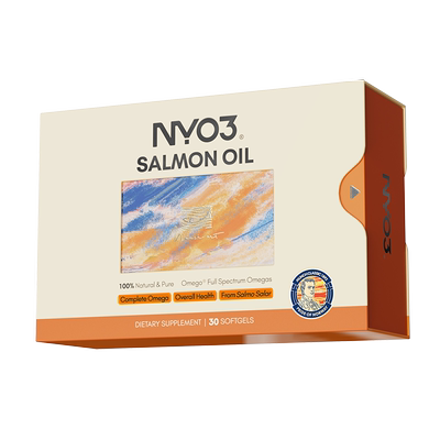NYO3 挪威进口97高纯三文鱼油深海鱼油成人30粒