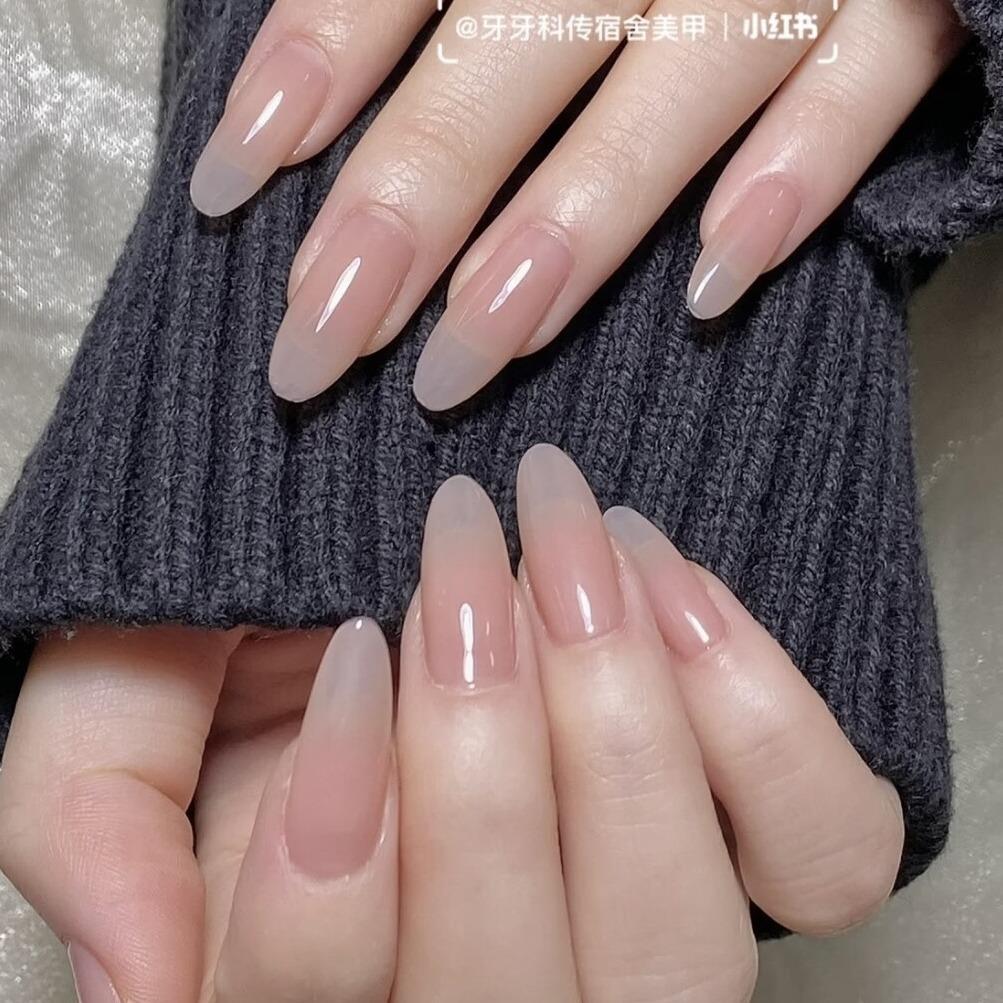 纯手工光疗穿戴美甲华妃摸脸穿戴甲成品重复使用美甲贴片