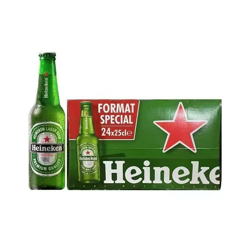 法国进口喜力啤酒24瓶整箱