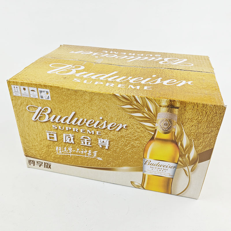 百威金尊单一麦芽啤酒200ml*24图片