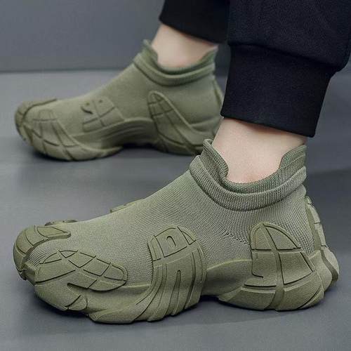 潮足康春夏飞织袜子鞋