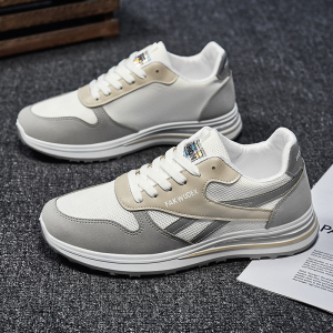 情侣款运动鞋韩版百搭时尚休闲鞋学生软底防滑跑步鞋秋季新款男鞋