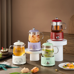 养生壶耐高温玻璃杯办公室多功能小型电热杯子烧水壶元 旦节伴手礼