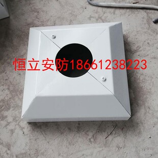 监控立杆底板罩子路灯法兰装饰件圆形底座盖板方形照车牌立柱盖子