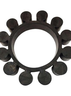 橡胶梅花垫mt10联轴器 YOX液力耦合器胶垫 聚氨酯560yox450弹性块