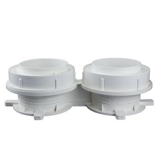 止水節(jié)連體防漏寶預(yù)埋件pvc套筒110偏心可調(diào)積水器塑料排水管配件