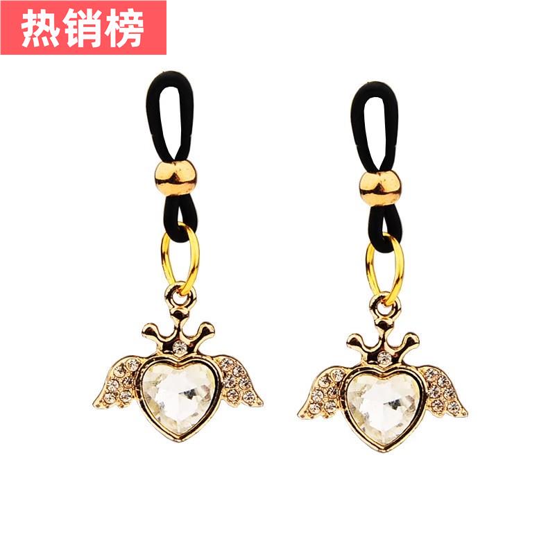 乳夹男女吊坠乳环乳头钉免打孔乳头环欧美无洞无需穿孔乳头配饰潮