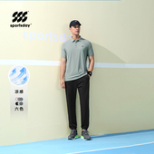 sportsday马术运动短袖 Polo24春夏新凉感透气上衣男