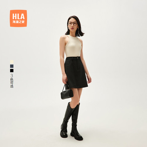 海澜之家圆领氛围感无袖针织背心