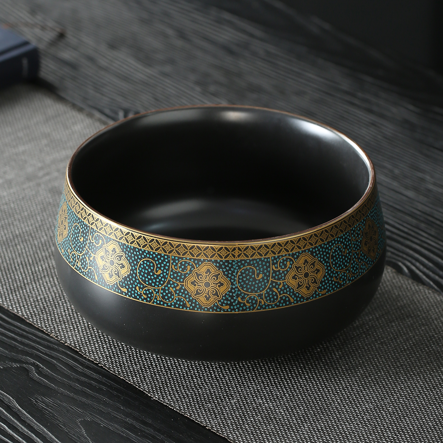 静柏茶洗大容量复古杯洗