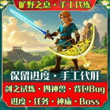 NS2塞尔达传说旷野荒野之息代打剑之试炼180大师剑220光之弓修改