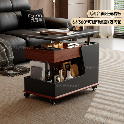 【k姐618！抢现货】客厅边几可移动沙发边桌床头边柜小推车置物架