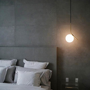 北欧灯具客厅灯现代简约分子灯家用餐厅吧台店铺全铜轻奢风小吊灯