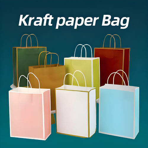 牛皮纸袋礼品袋定制批发加印logo