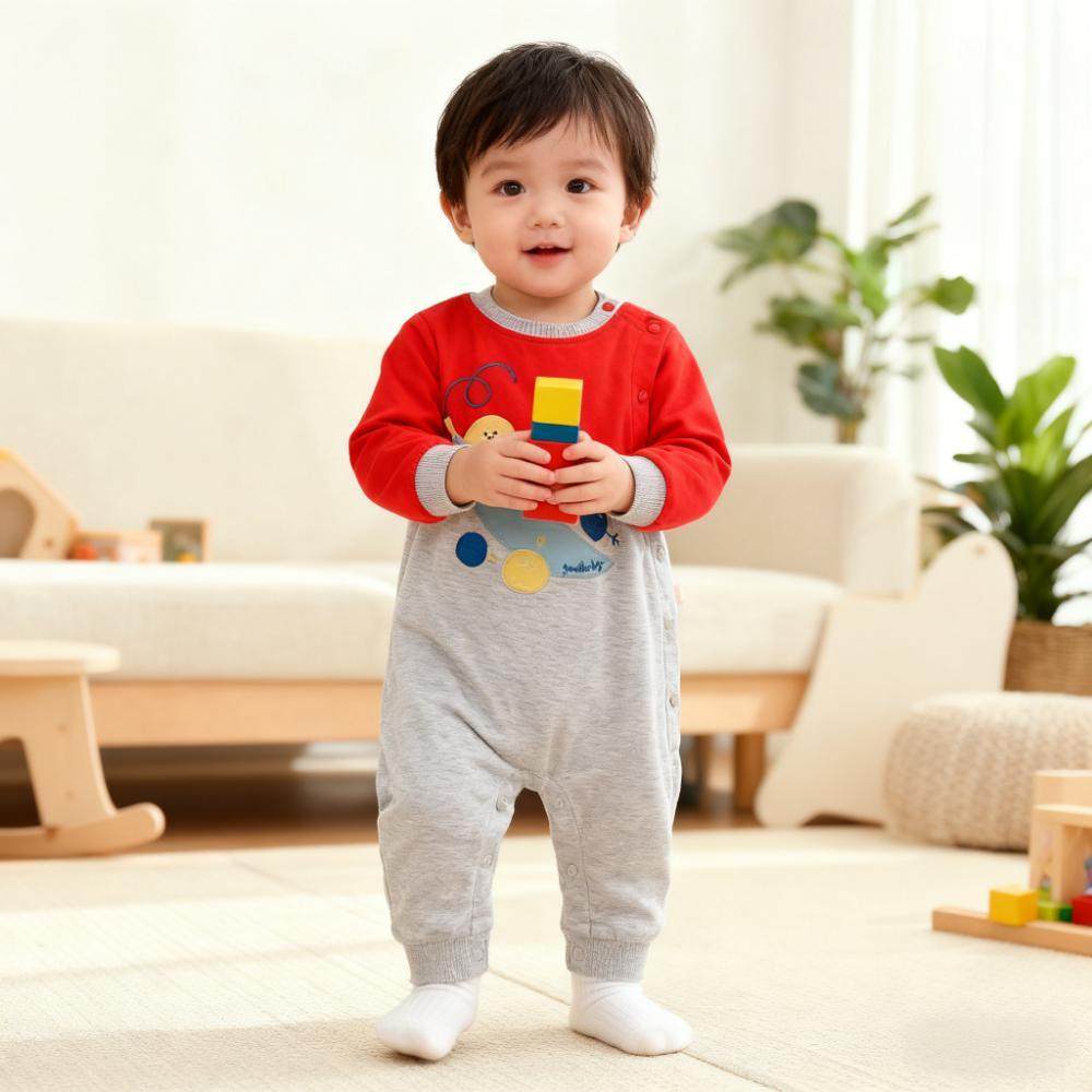 gb好孩子宝宝新生儿a类亲肤长袖