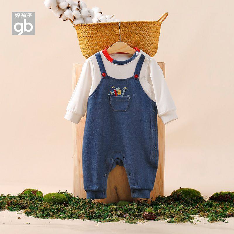 gb好孩子新生儿男宝宝a类亲肤连