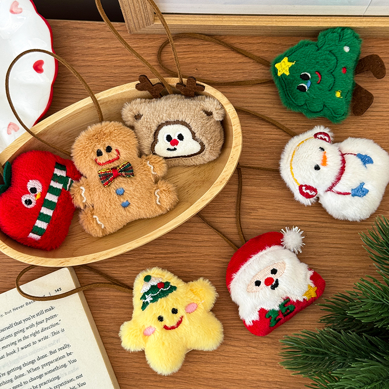 圣诞节礼物创意雪人毛绒挂件