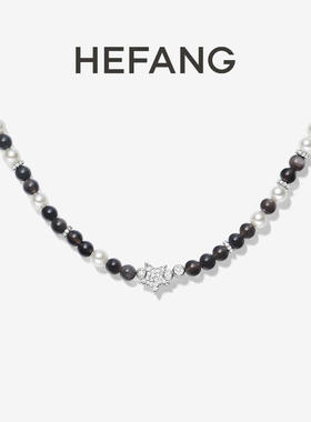 何方HEFANG银曜石气泡项链轻奢