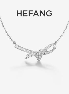 何方HEFANG丝带情书项链锁骨链