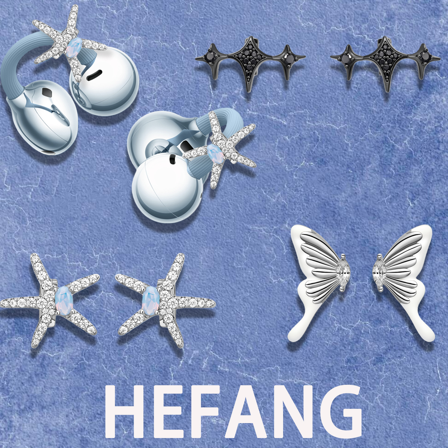 [联名新品]HEFANG何方耳机耳夹