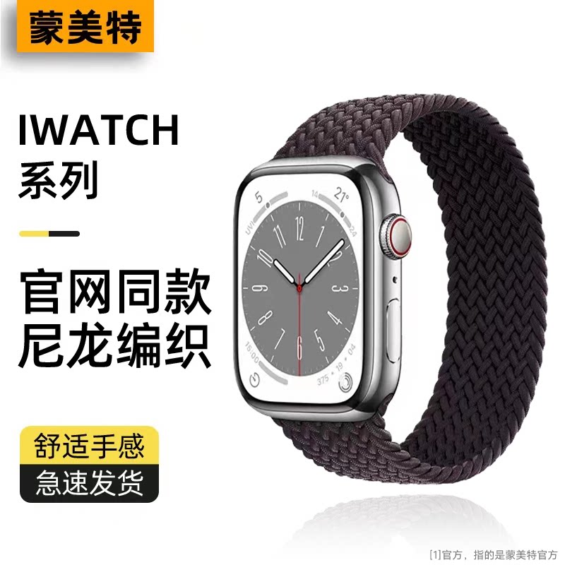 新款S10系列尼龙编织表带图片