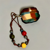 适用AirPods4耳机保护壳艺术撞色拼接格纹苹果耳机套AirPods1 pro保护壳带挂绳airpods新3代蓝牙耳机壳女 2代