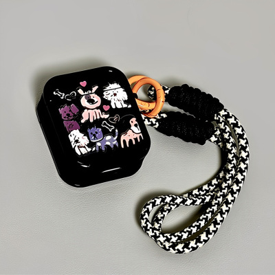 适用iPhone涂鸦小狗蓝牙耳机套